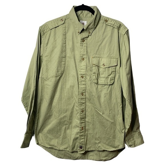 Southern Proper Sportsman Collection‎ Shooting Shirt Olive Green Size Small - Picture 2 of 9